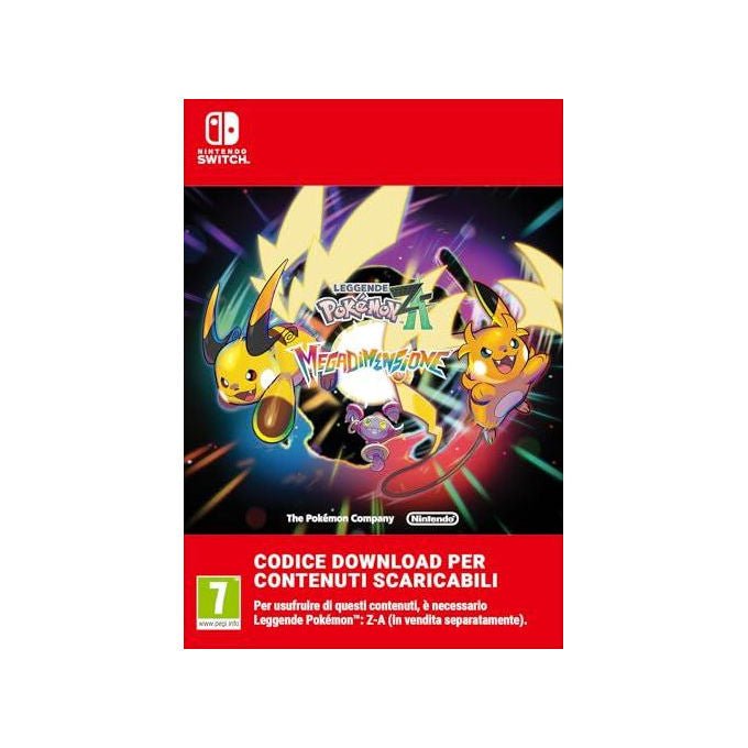 Nintendo Pokemon Legends Z-A, DLC Megadimensione, contenuti aggiuntivi storia, set moda holo X e holo Y, Switch