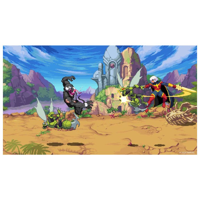 Marvel Cosmic Invasion, gioco Nintendo Switch 2, picchiaduro, 15 eroi giocabili, tag-team Cosmic Swap, pixel art retro', multigiocatore locale e online