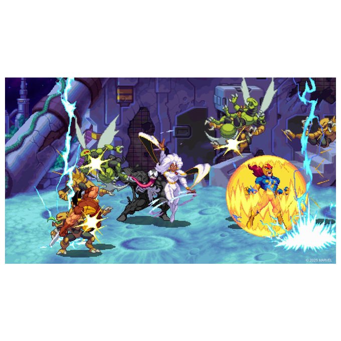 Marvel Cosmic Invasion, gioco Nintendo Switch, picchiaduro, 15 eroi, pixel art, tag-team, multiplayer locale e online