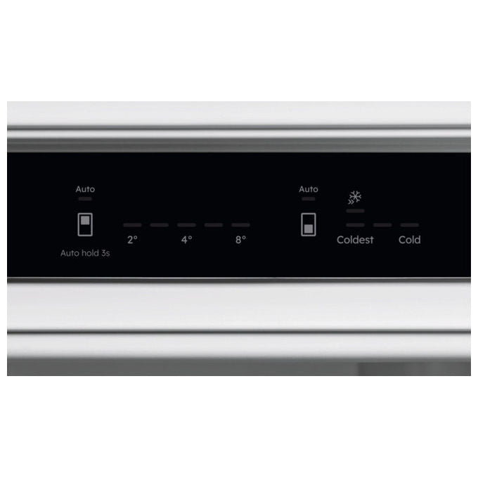 Electrolux frigorifero combinato ENA7CE18S, 248 L, no frost, multiflow AI, classe E, bianco, 177 cm