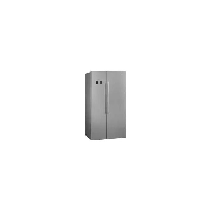 Grf frigorifero side by side americano, 445 lt, no frost, silver, libera installazione, 3S83641S