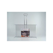 Filtex graticola doppia liscia albergo, filo di ferro cromato, 35x40 cm, uso professionale Ho.Re.Ca, 6 pezzi