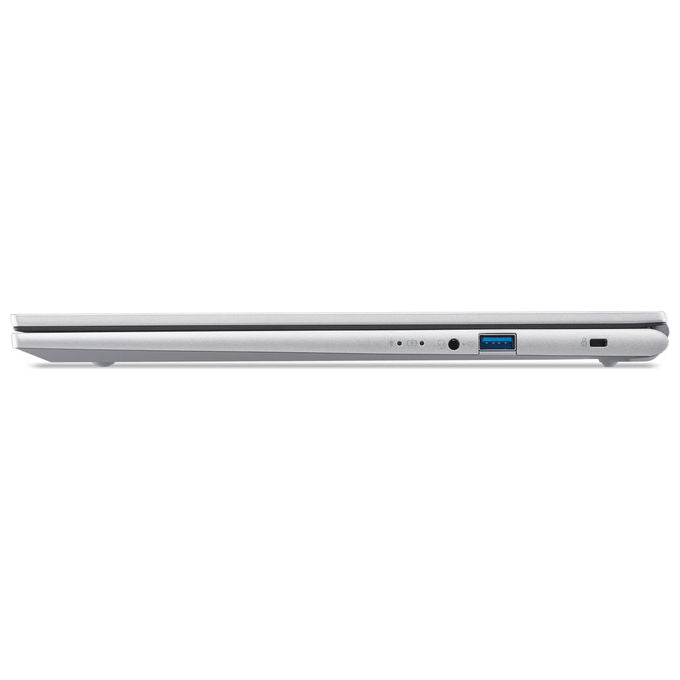 Acer notebook 15,6'' Full HD, Intel Core 5 120U, 16 GB DDR5, SSD 512 GB NVMe, Wi-Fi 6, Windows 11 Home, Aspire Go AG15-72P-5750, argento