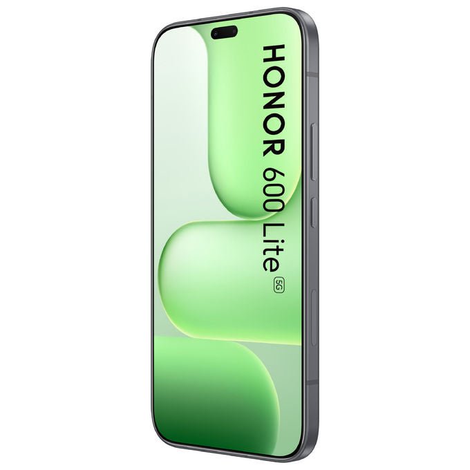 Honor 600 Lite bundle con Watch 2i, 6,6 pollici AMOLED 120Hz, 8 GB RAM, 256 GB, 108 MP, 5G, nero