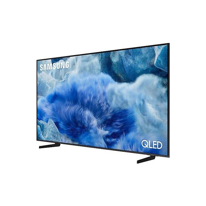 Samsung smart tv 55 pollici QLED 4K, QE55Q8FAAUXZT, processore Q4 AI, Quantum HDR+, Gaming Hub, Wi-Fi, Tizen, grigio