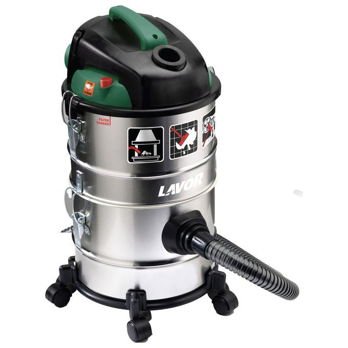 Lavor aspiratore multifunzione Ashley Kombo 4 in 1, aspiracenere aspirapolvere aspiraliquidi soffiante, 1200 W, 14+14 L, triplo filtro