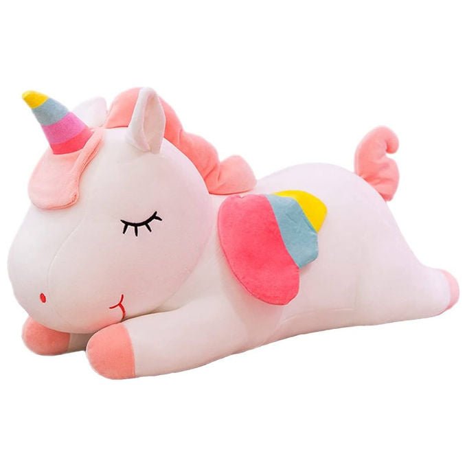 Globo peluche unicorno soffice, 27 cm, morbido e colorato, giocattolo per bambini