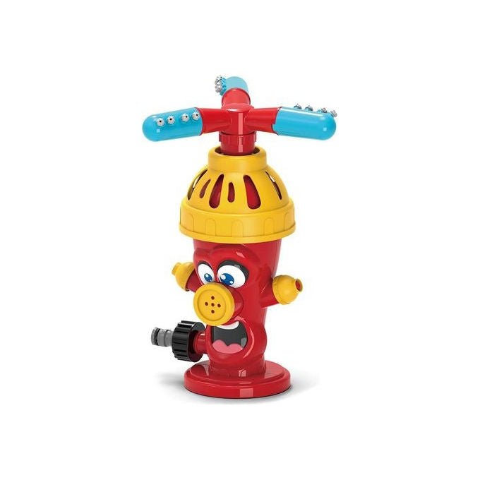 Mandelli idrante giocattolo gonfiabile Helix Hydro Fun, giochi d'acqua, rosso, per bambini dai 3 anni, giardino e spiaggia