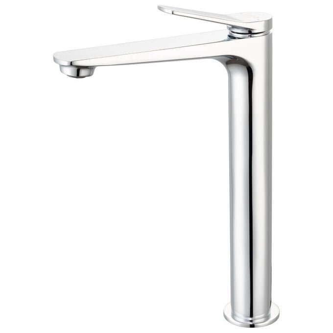 Idro Bric miscelatore lavabo alto serie Sound, monocomando, cromo, cartuccia ceramica 26 mm, risparmio acqua 6 l-min