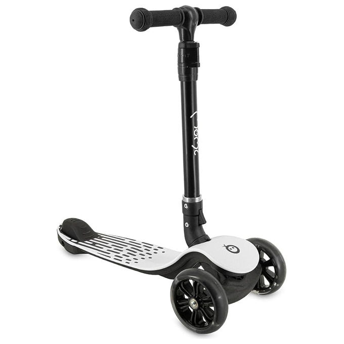 Momi San monopattino bambini 3 ruote, ruote Led, pieghevole, manubrio regolabile 3 altezze, freno a pedale, rosa, dai 3 anni