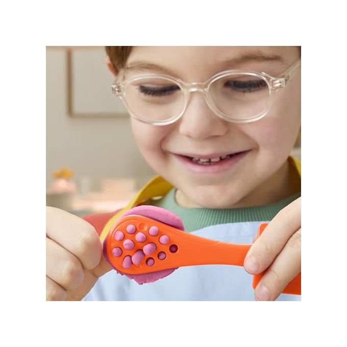 Play-Doh negozio di ciambelle, playset pasta modellabile, crea e decora ciambelle, 3 tipi di ciambelle, dai 3 anni