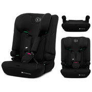 Kinderkraft i-comfy seggiolino auto i-size KCICOM00BLK0000 76-150 cm gruppo 1-2-3 cintura 5 punti h-guard easy grow nero