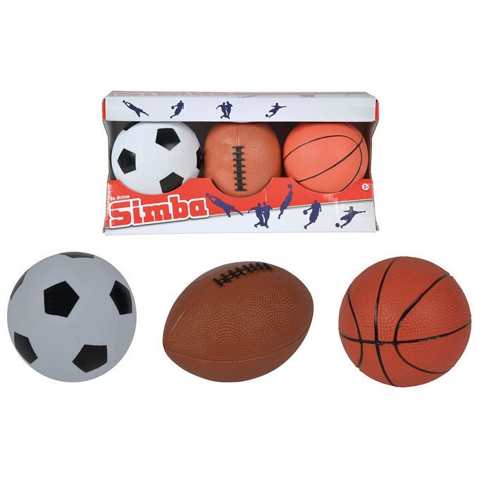 Simba pallone da basket morbido in spugna, per bambini, uso interno ed esterno, diametro 20 cm, dai 3 anni