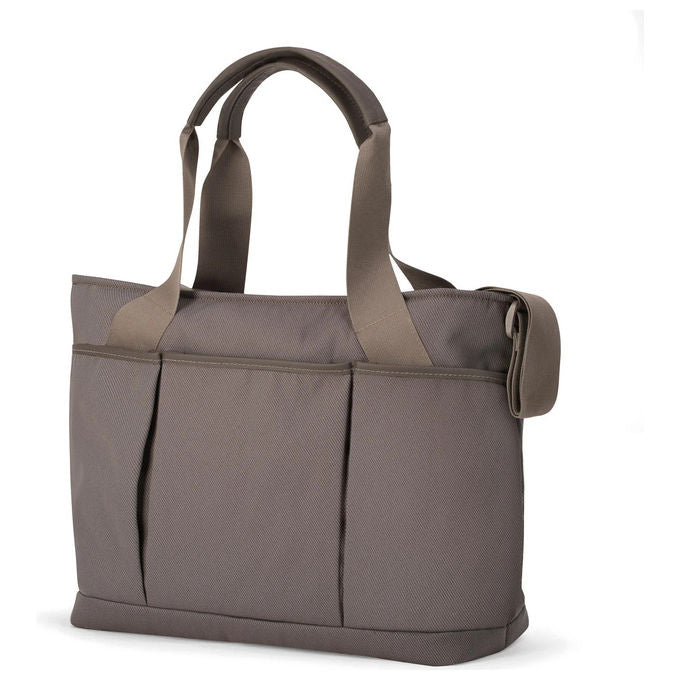 Inglesina borsa Day Bag Aptica, Essence Mokka, fasciatoio imbottito lavabile, zip impermeabili, tracolla regolabile, AX60T0ESM