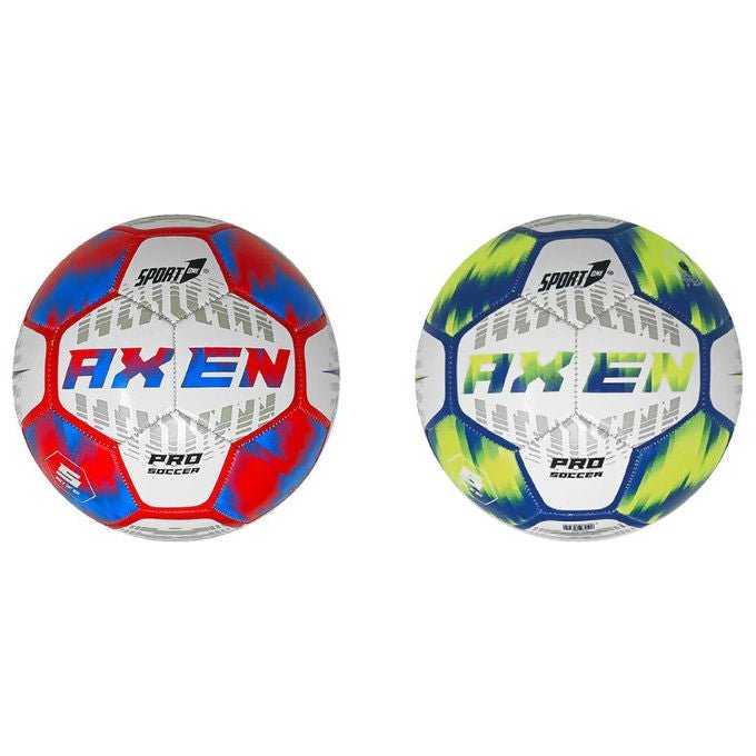 Mandelli pallone da calcio Axen, misura 5, per bambine, gioco all'aperto, eta' prescolare, resistente