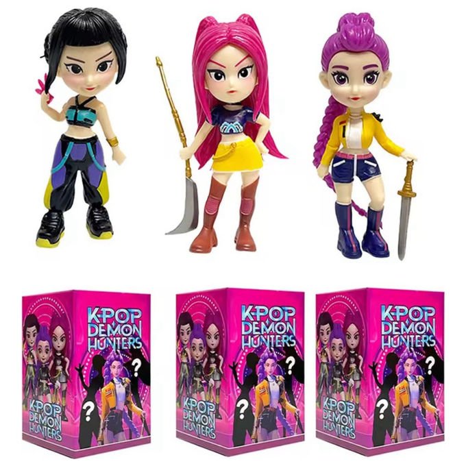 Toys Garden mini personaggio K-Pop Demon Hunters, blind box a sorpresa, collezionabile, 10 cm, action figure
