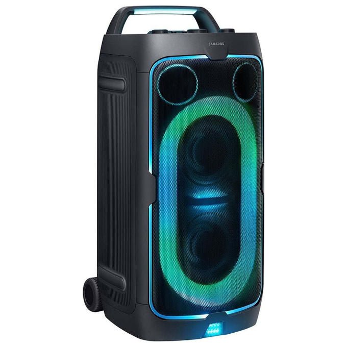 Samsung Sound Tower MX-ST50F, cassa bluetooth 240W, 18 ore autonomia, IPX4, Party Lights+, nero