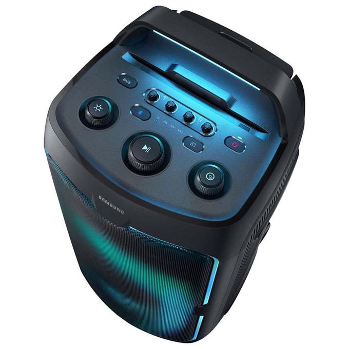 Samsung Sound Tower MX-ST50F, cassa bluetooth 240W, 18 ore autonomia, IPX4, Party Lights+, nero