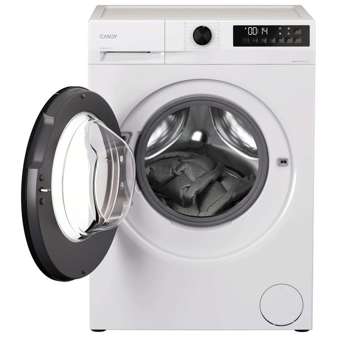 Candy GD49G8-S ProWash 300 Lavatrice Frontale 9 Kg 1400 rpm Classe A Inverter Vapore (85x59.5x60.1 cm) colore Bianco