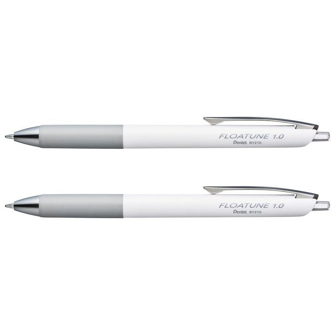 Pentel Floatune BY210, espositore 36 penne a sfera, punta 1,0 mm, inchiostro base acqua, colori assortiti, 56% materiali riciclati