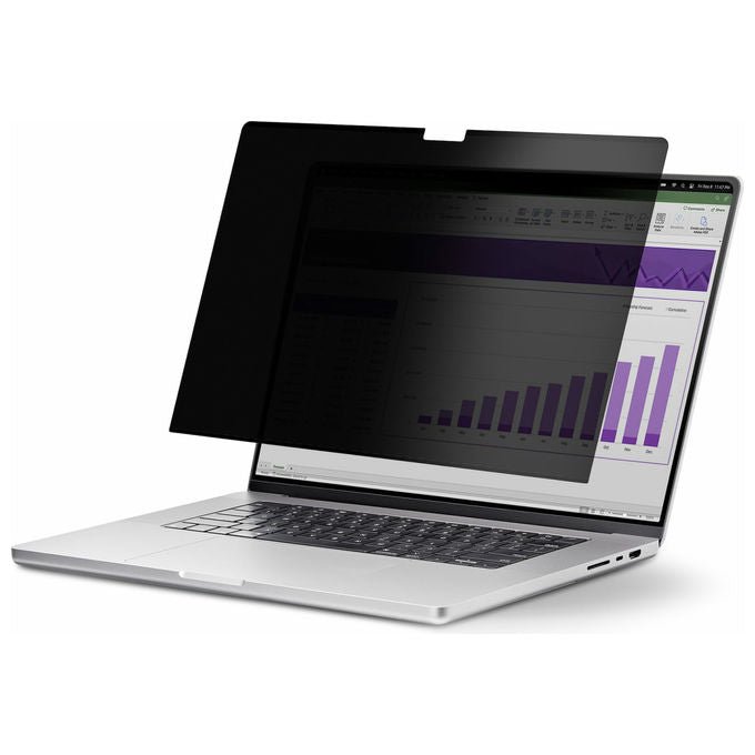 StarTech.com filtro privacy 13,3'' 16:10, touch screen, antiriflesso, riduzione luce blu 51%, flip-up, angolo visione 30°