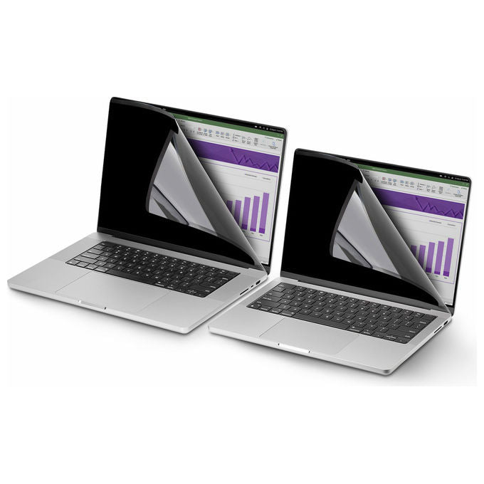 StarTech.com filtro privacy 13,3'' 16:10, touch screen, antiriflesso, riduzione luce blu 51%, flip-up, angolo visione 30°