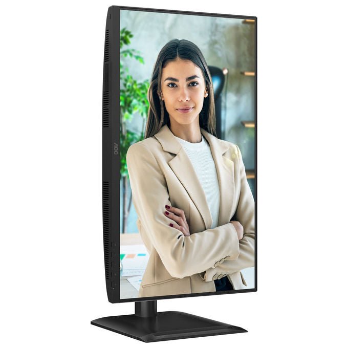 AOC 24P4CV monitor 23,8 pollici IPS Full HD 120Hz, USB-C 96W, hub USB 3.2, KVM, ethernet, regolazione altezza