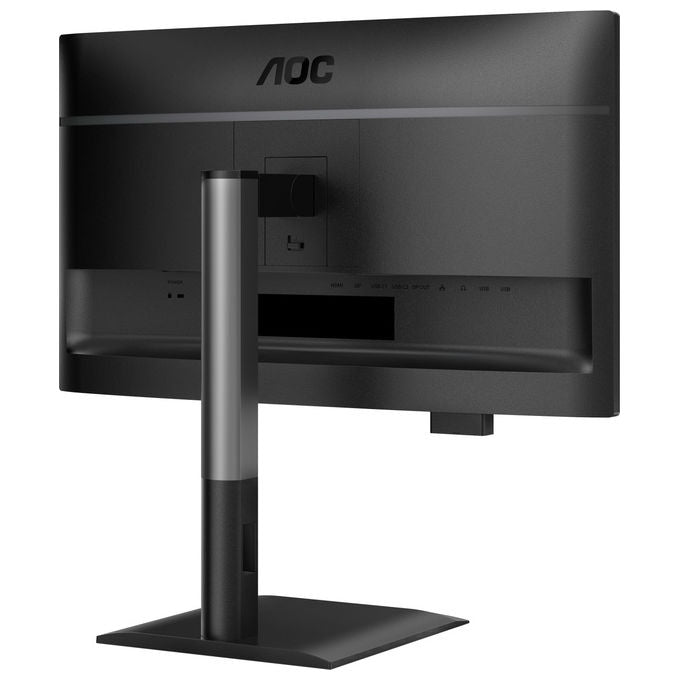 AOC 24P4CV monitor 23,8 pollici IPS Full HD 120Hz, USB-C 96W, hub USB 3.2, KVM, ethernet, regolazione altezza