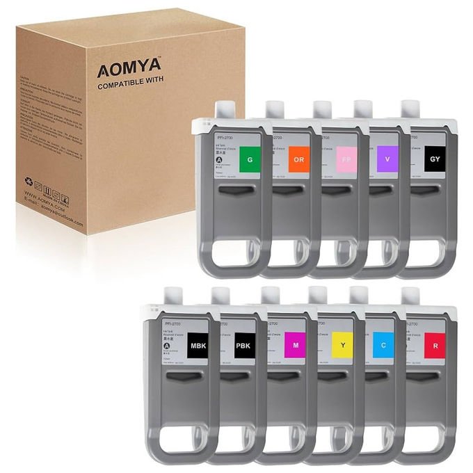 Canon cartuccia d'inchiostro originale PFI-3300GY, grigio, 330 ml, compatibile PRO-2600, PRO-4600, PRO-6600, GP-2600S, GP-4600S, GP-6600S