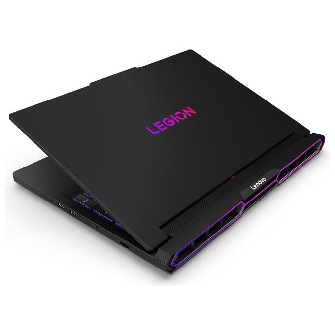 Lenovo Legion Pro 7 16AFR10H, notebook gaming 16'' OLED WQXGA 240 Hz, AMD Ryzen 9 9955HX3D, RTX 5080 16 GB, 32 GB DDR5, SSD 2 TB, Wi-Fi 7, Windows 11 Home, nero
