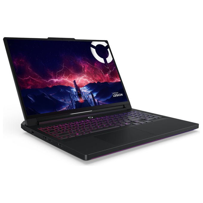 Lenovo Legion Pro 7 16AFR10H, notebook gaming 16'' OLED WQXGA 240 Hz, AMD Ryzen 9 9955HX3D, RTX 5080 16 GB, 32 GB DDR5, SSD 2 TB, Wi-Fi 7, Windows 11 Home, nero