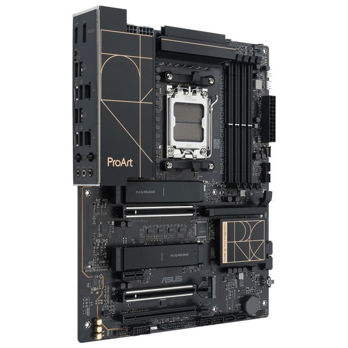 ASUS scheda madre PROART B850-CREATOR WIFI NEO, Socket AM5, AMD B850, DDR5 256 GB, Wi-Fi 7, ATX