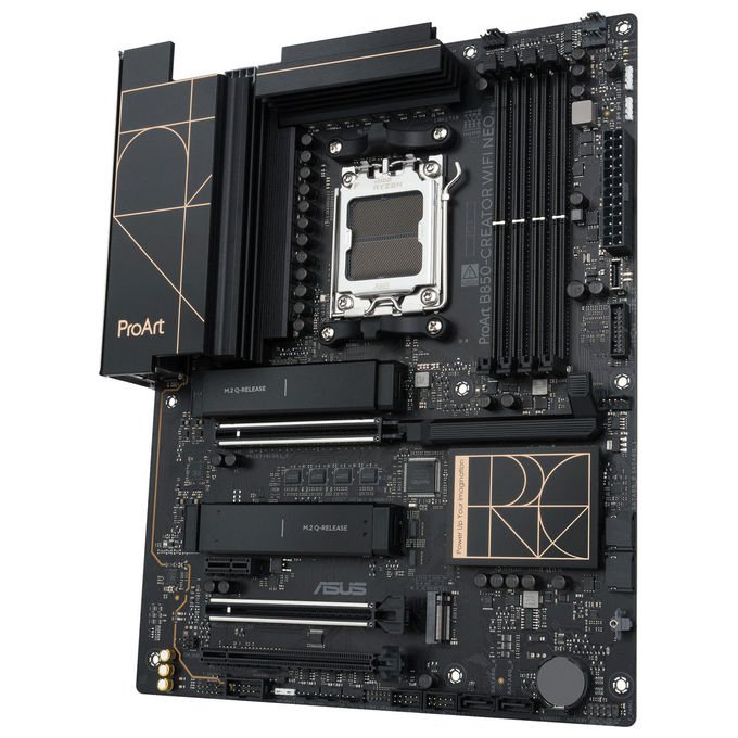 ASUS scheda madre PROART B850-CREATOR WIFI NEO, Socket AM5, AMD B850, DDR5 256 GB, Wi-Fi 7, ATX
