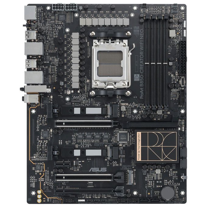 ASUS scheda madre PROART B850-CREATOR WIFI NEO, Socket AM5, AMD B850, DDR5 256 GB, Wi-Fi 7, ATX