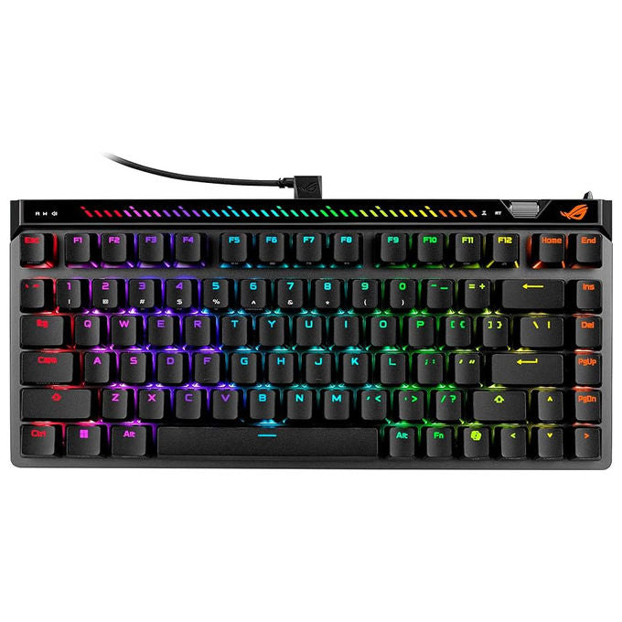 ASUS ROG Falchion Ace 75 HE 90MP047H-BKIA00 tastiera gaming 75% switch Hall Effect HFX V2 rapid trigger layout italiano RGB cablata