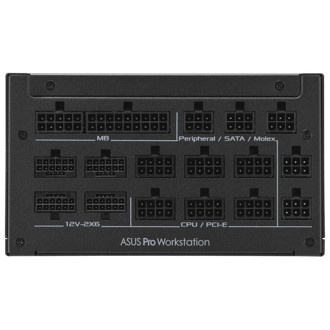 ASUS alimentatore PRO-WS-3000P, 3000W, ATX 3.1, 80 PLUS Platinum, modulare, workstation multi-GPU, nero