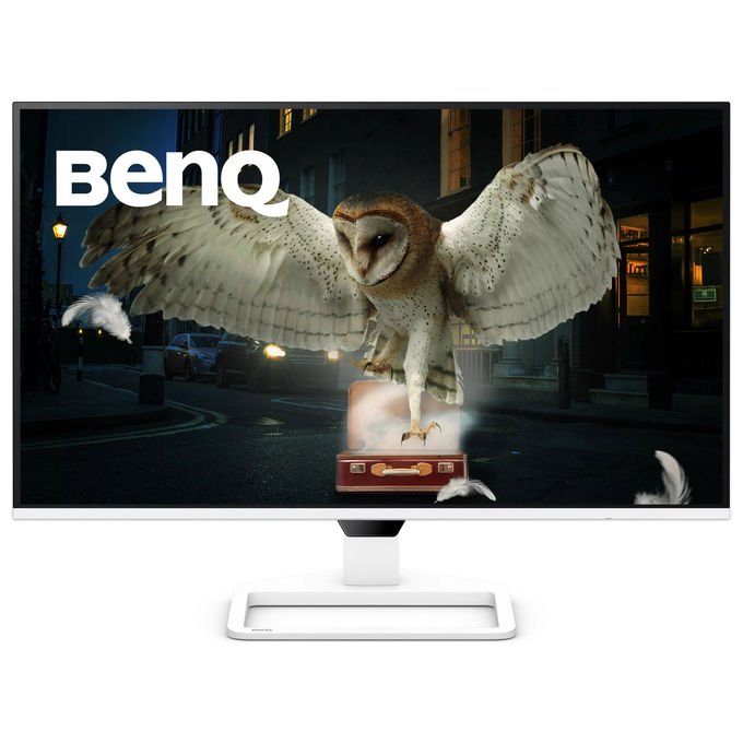 BenQ EW270Q monitor 27 pollici, 2K Ultra HD IPS, 200 Hz, 1 ms, HDR, altoparlanti integrati, DisplayPort USB-C, bianco