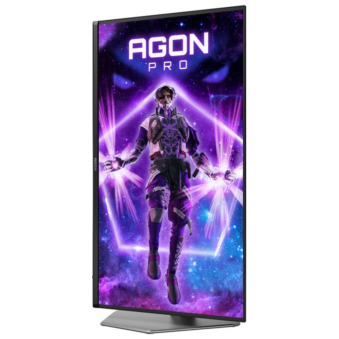 AOC monitor gaming 31,5 pollici QD-OLED 4K, 240 Hz, 0,03 ms, HDR True Black 500, HDMI 2.1, DisplayPort 2.1, AG326UZD2