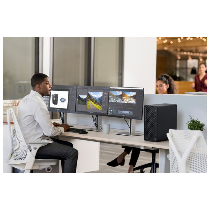 HP EliteDesk 8 Tower G1i, pc desktop AI, Intel Core Ultra 7 265, 16 GB DDR5, SSD 512 GB NVMe, Windows 11 Pro, Wi-Fi 7, Wolf Pro Security