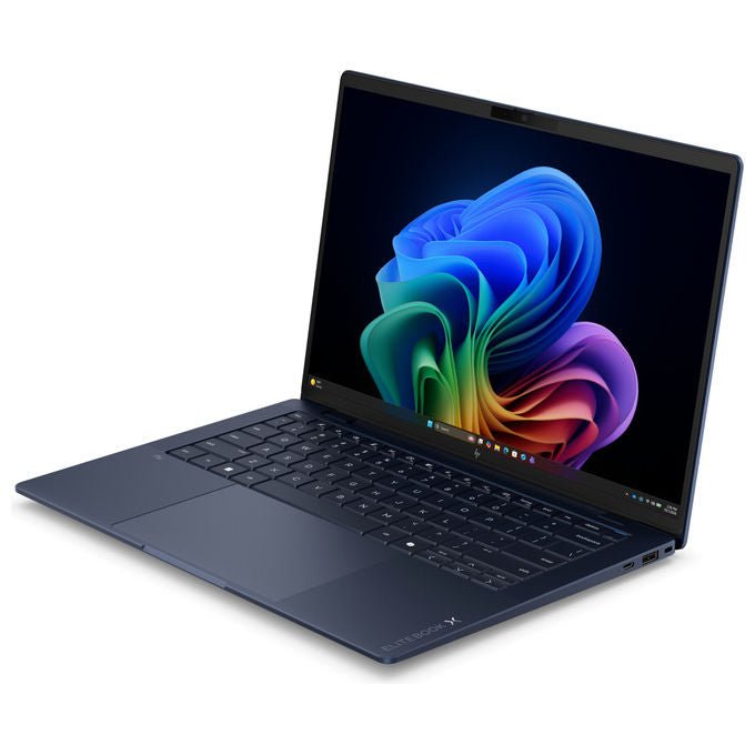 HP EliteBook X G2i, notebook 14 pollici, Intel Core Ultra X7 358H, 32 GB RAM, 1 TB SSD, display OLED 3K, Wi-Fi 7, Windows 11 Pro, blu