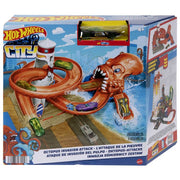Hot Wheels City Creature Mostruose playset HDR29, pista per veicoli, include 1 veicolo Hot Wheels, colori assortiti, dai 4 anni