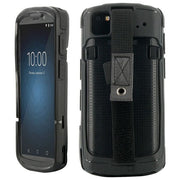 Mobilis custodia PROTECH per Zebra TC53 TC58, protezione MIL-STD 810G, con tracolla, antimicrobica, nera