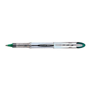 Uni-ball penna roller Vision Elite, punta 0,8 mm, inchiostro blu, Airplane-Safe, resistente acqua e luce, acciaio inox