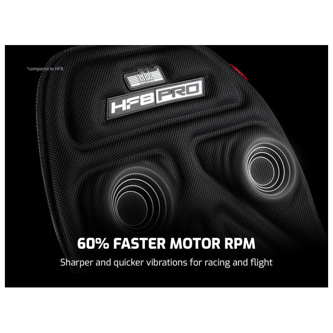 Next Level Racing HF8 Pro, tappetino gaming con feedback aptico, 8 motori, compatibile cockpit corsa e volo, NLR-G006