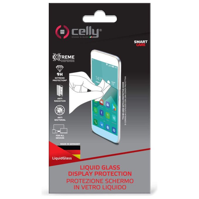 Celly pellicola protettiva opaca UV, 5 pezzi, universale 120x210 mm, anti-impronte, materiale PET, PROFILMPRO5UVM
