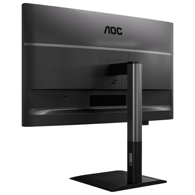 AOC monitor 27 pollici QHD, Q27P4C, IPS 120Hz, USB-C Power Delivery 96W, docking integrato, Anti-Luce Blu, nero