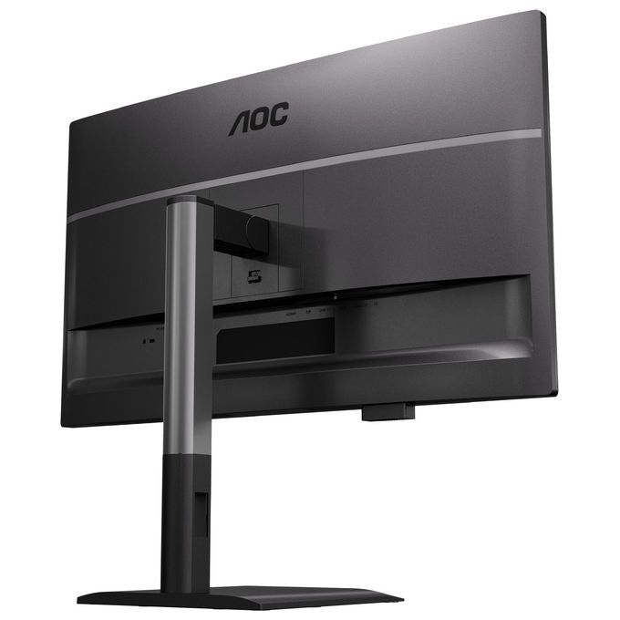 AOC monitor 27 pollici QHD, Q27P4C, IPS 120Hz, USB-C Power Delivery 96W, docking integrato, Anti-Luce Blu, nero