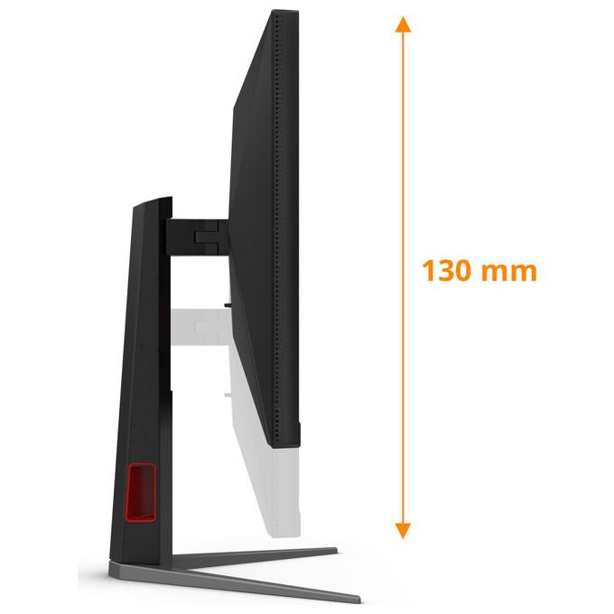 AOC monitor gaming U27G4XM, 27 pollici, 4K UHD, Mini LED Fast IPS, 160 Hz, 1 ms, DisplayHDR 1000, HDMI 2.1
