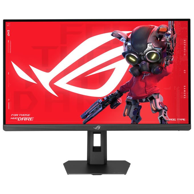 ASUS ROG Strix XG27UCGR, monitor gaming 27'', 4K Ultra HD, Fast IPS, 162Hz, 1ms, G-SYNC Compatible, FreeSync Premium, HDR400, Nero