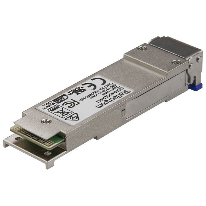 StarTech.com modulo ricetrasmettitore QSFP+ 40GBase-LR4, compatibile Cisco QSFP-40G-LR4, fibra monomodale, connettore LC, 10 km, hot-swap, DDM